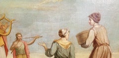 Early 19th Century Musical Nymphs Painting