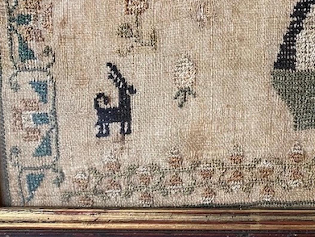 Early 19th Century Needle Work Sampler by Ann Gould 2