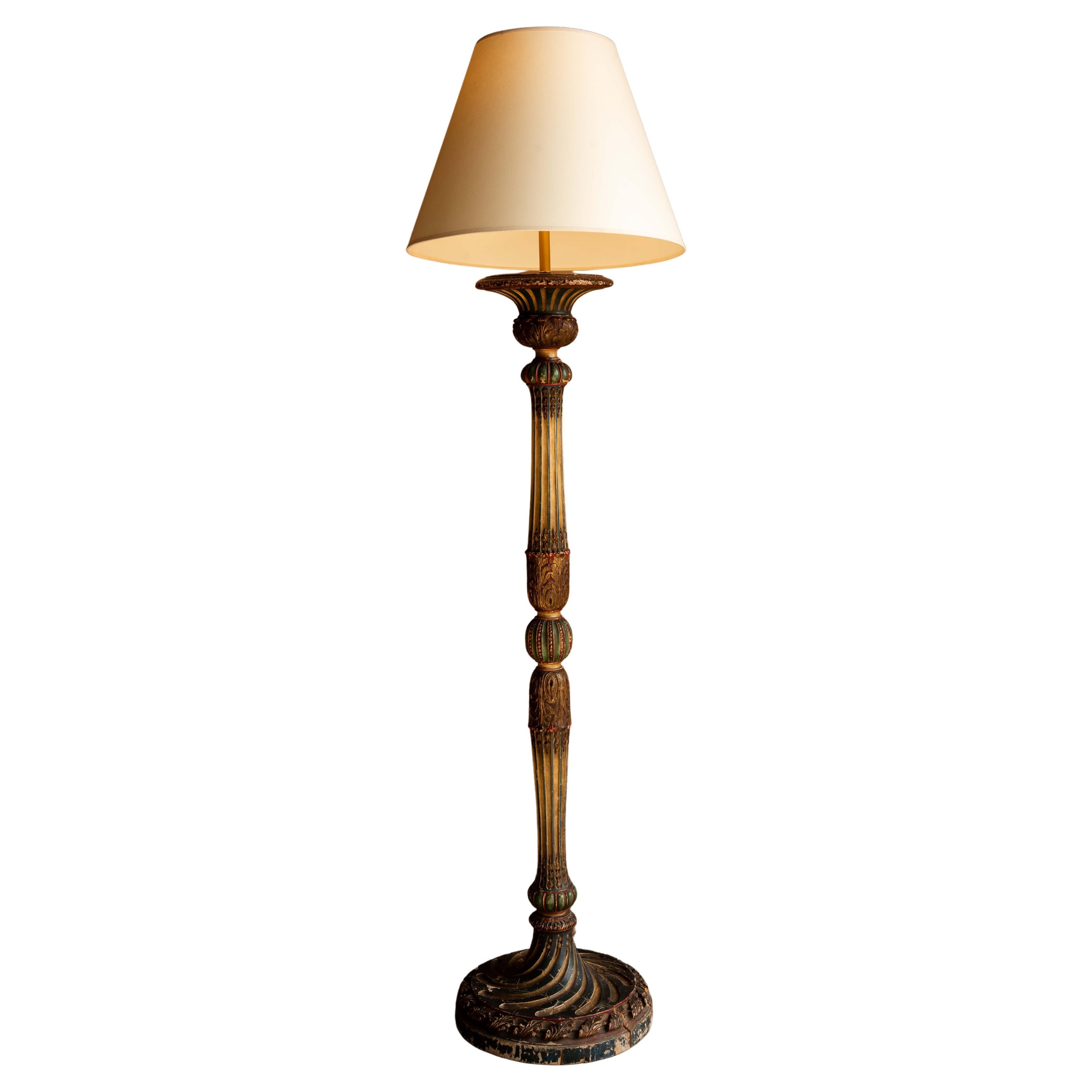 Lampadaire néoclassique du début du 19e siècle