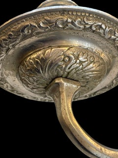 Early 19th Century Nickel Two Arm Wall Lights