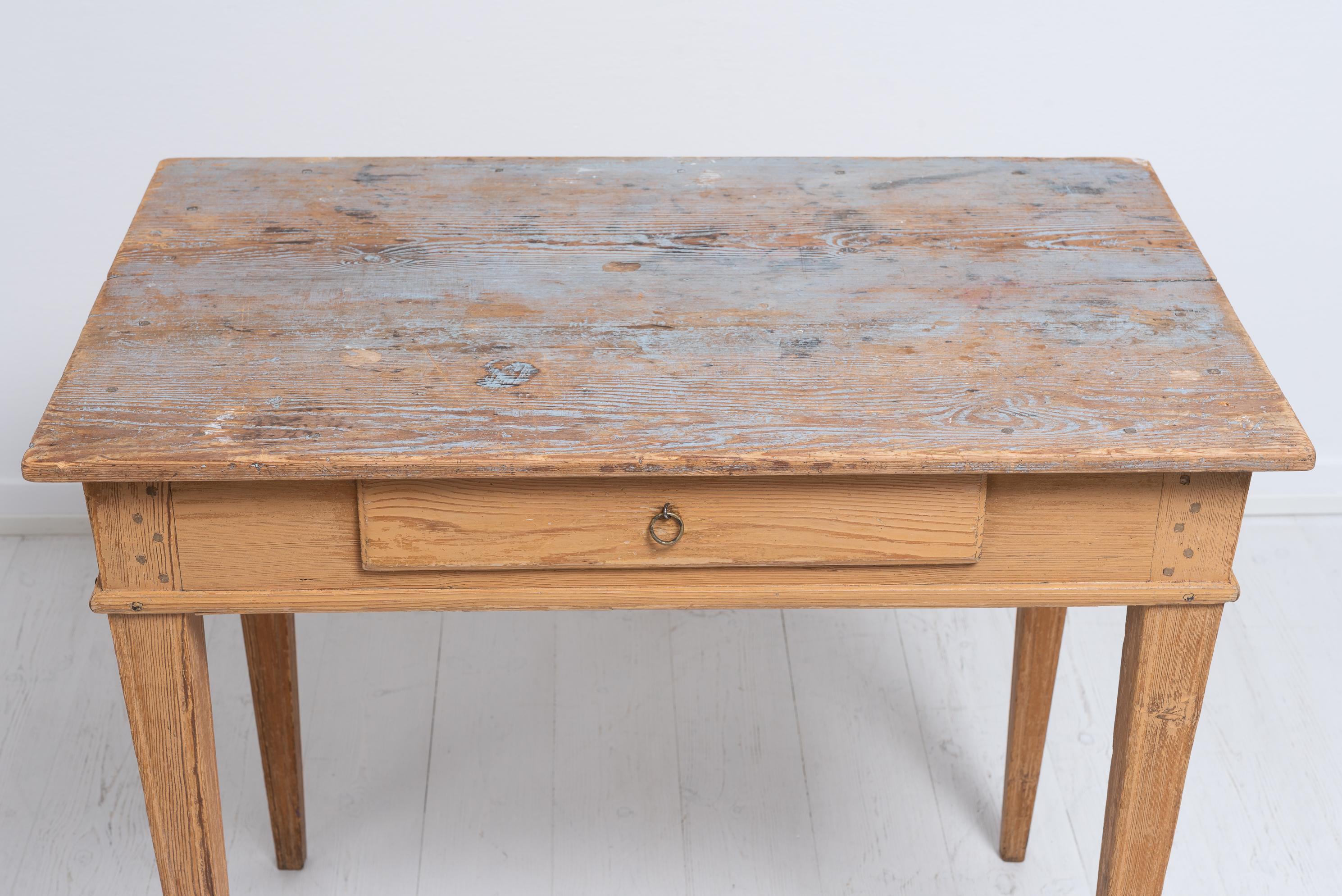 Early 19th Century Northern Swedish Country Home Gustavian Desk 3