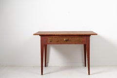 Mesa de campo Gustaviana del Norte de Suecia de principios del siglo XIX