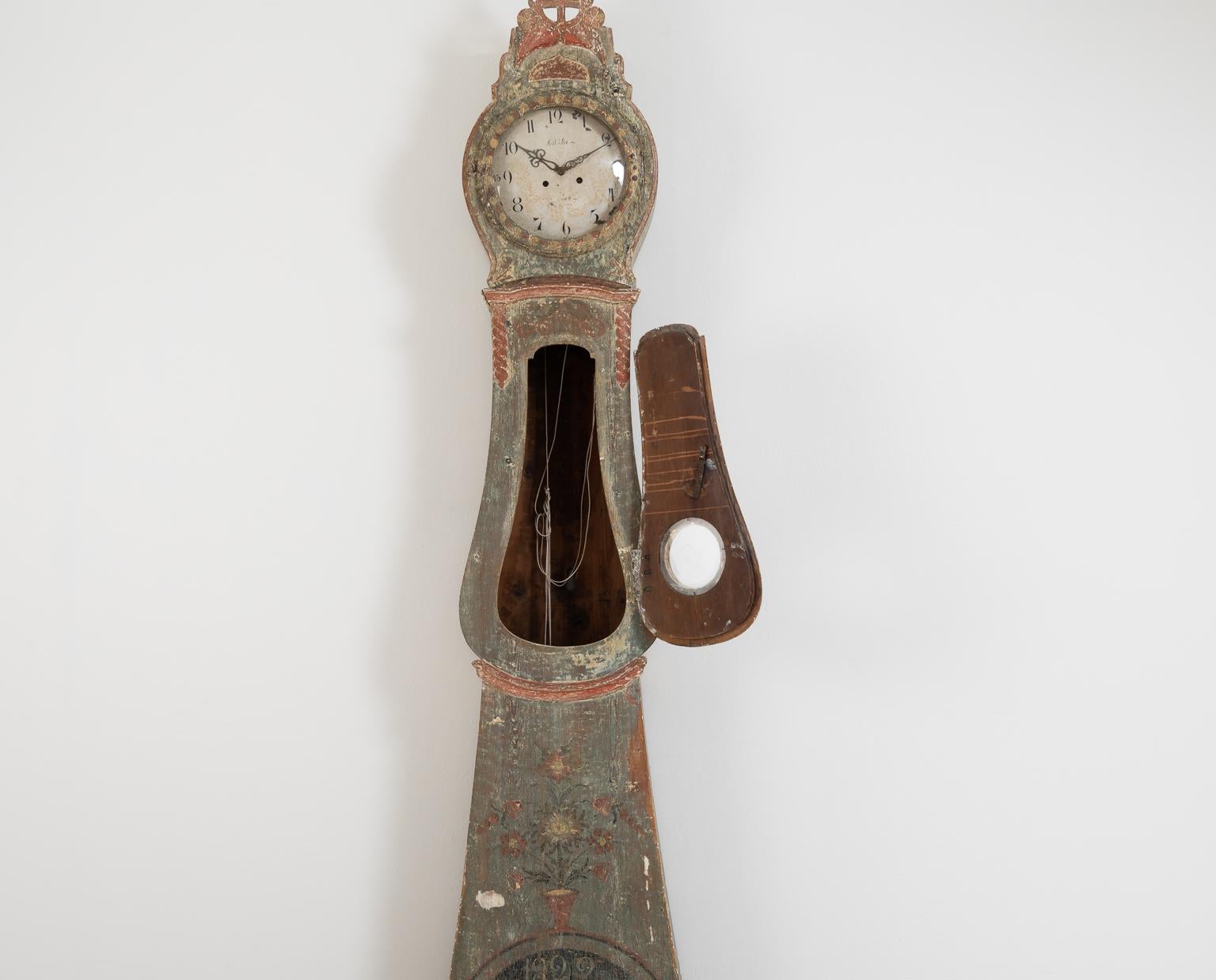 Early 19th Century Northern Swedish Long Case Clock 3