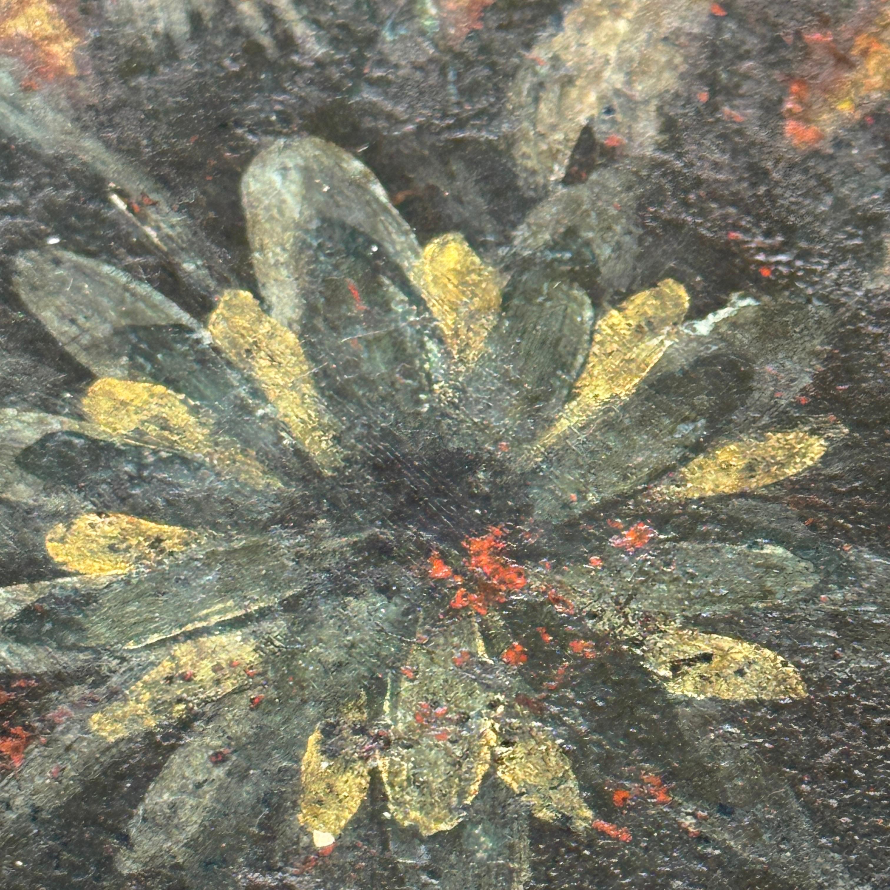 Ciotola in legno dipinto a rosa norvegese dell'inizio del XIX secolo in vendita 4