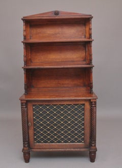 Early 19th Century Oak Bookcase Cabinet