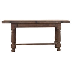 Table de salle à manger en Oak du début du 19ème siècle