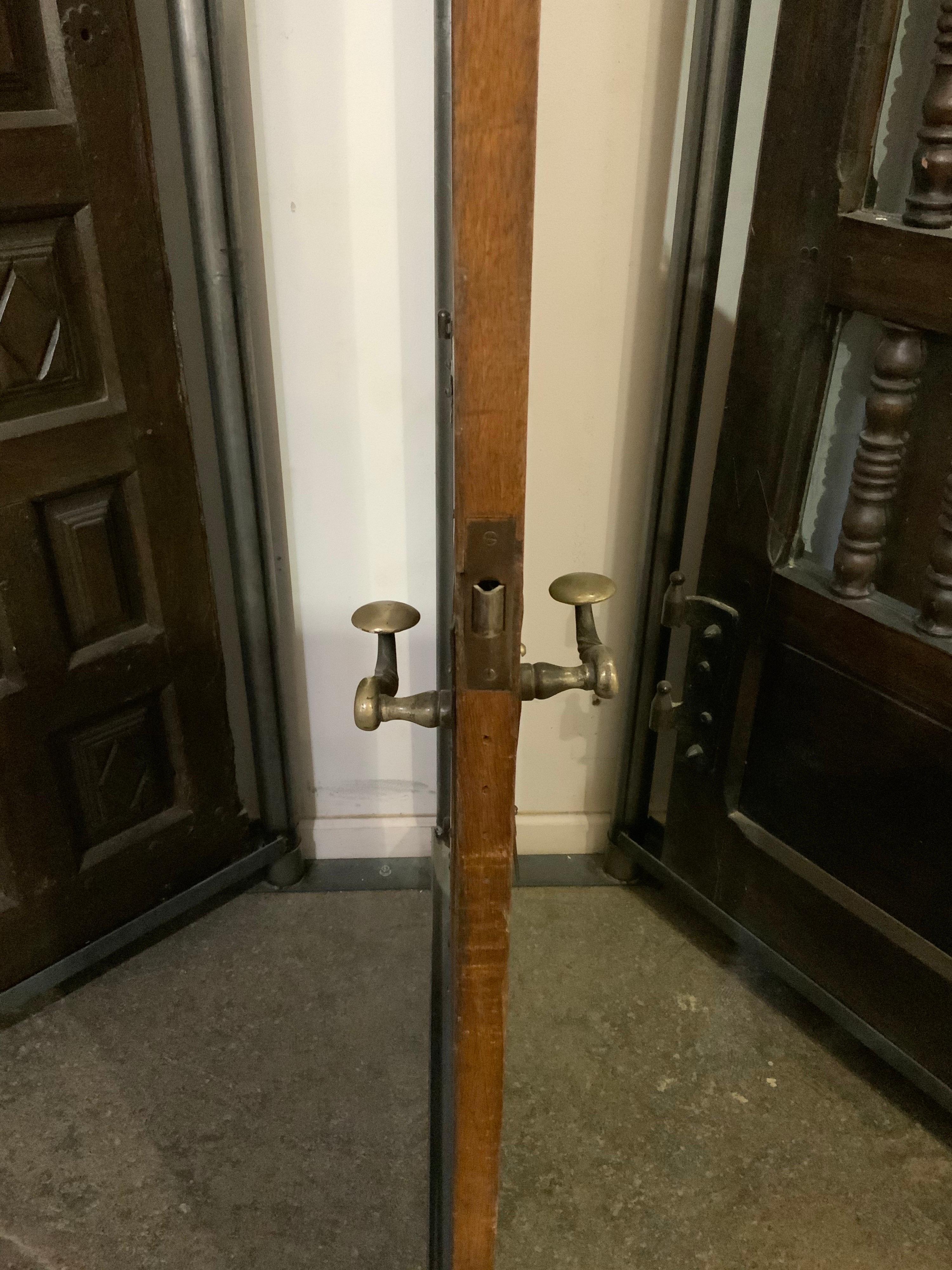 French Early 19th Century Oak Door from France For Sale