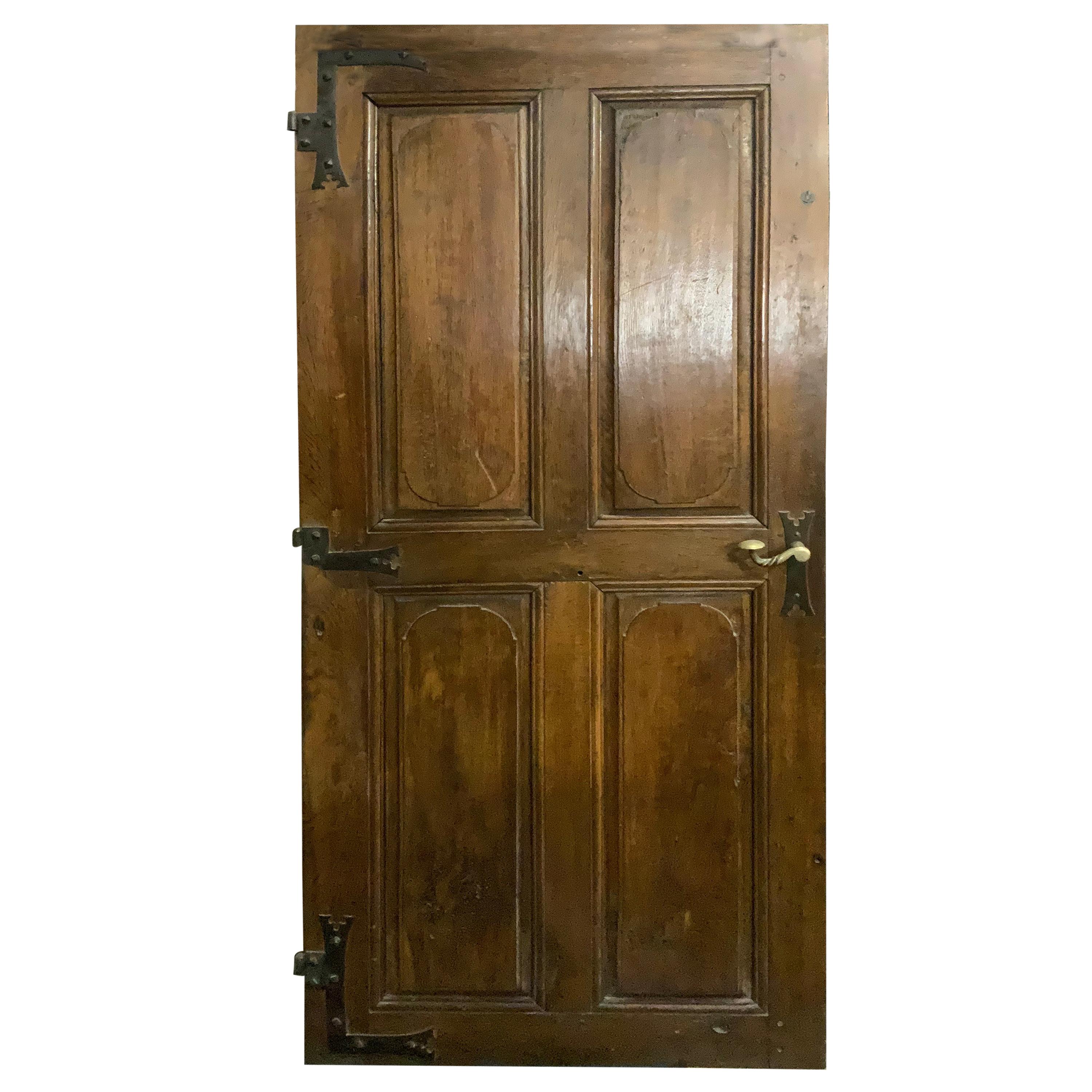 Early 19th Century Oak Door from France