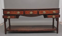 Early 19th Century oak dresser base