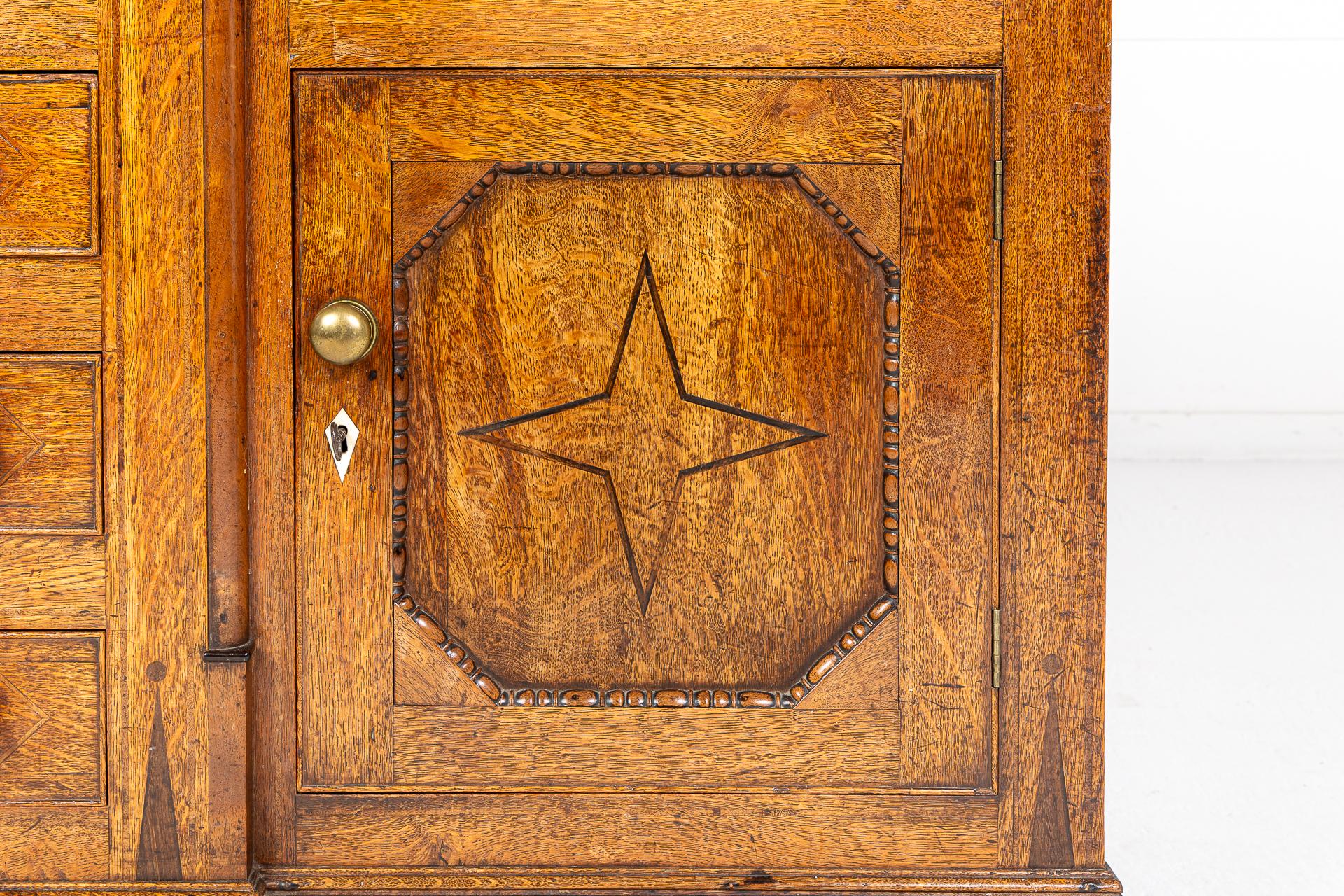 Early 19th Century, Oak Dresser Base 1