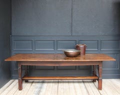 Early 19th Century Oak Farm Dining Table