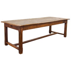 Early 19th Century Oak French Farmhouse Refectory Table