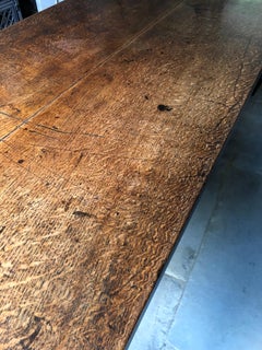 Early 19th Century Oak Refectory Dining Table