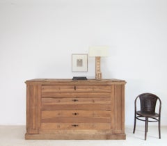 Early 19th Century Oak Sacristy Drawer Cabinet