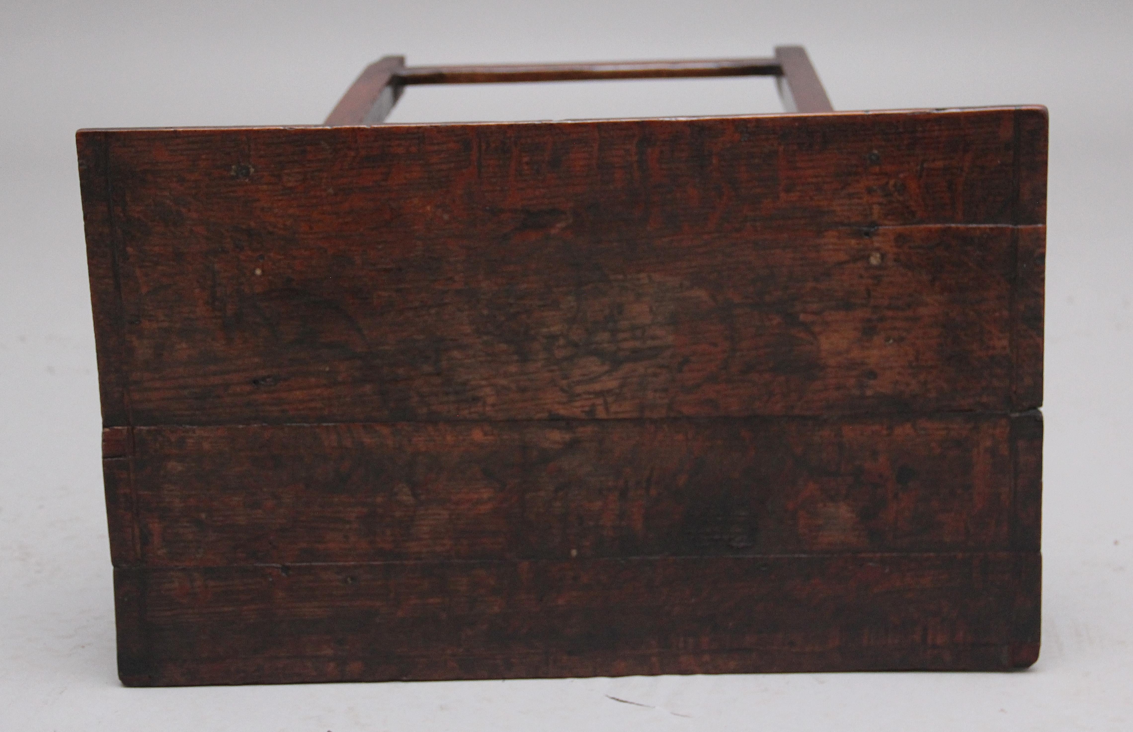 Early 19th Century Oak Side Table 4