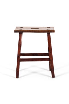 Early 19th Century Oak Stool