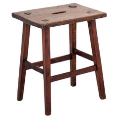Early 19th Century Oak Stool
