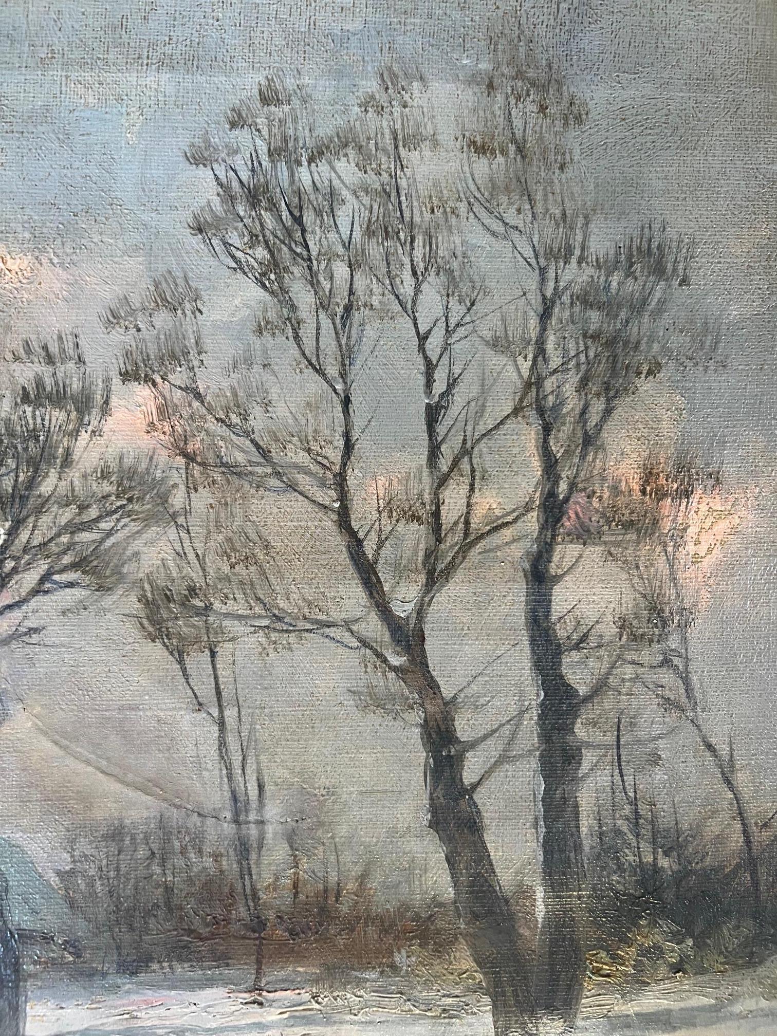 Peinture à l'huile du début du 19e siècle par J. D. A. Bossi, Signé en vente 2