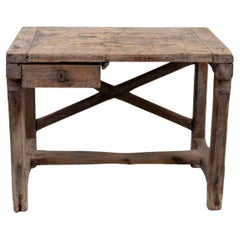 Antique Early 19th Century One Drawer Table