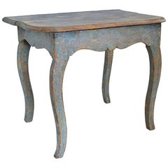 Early 19th Century Original Paint Swedish Provincial Table