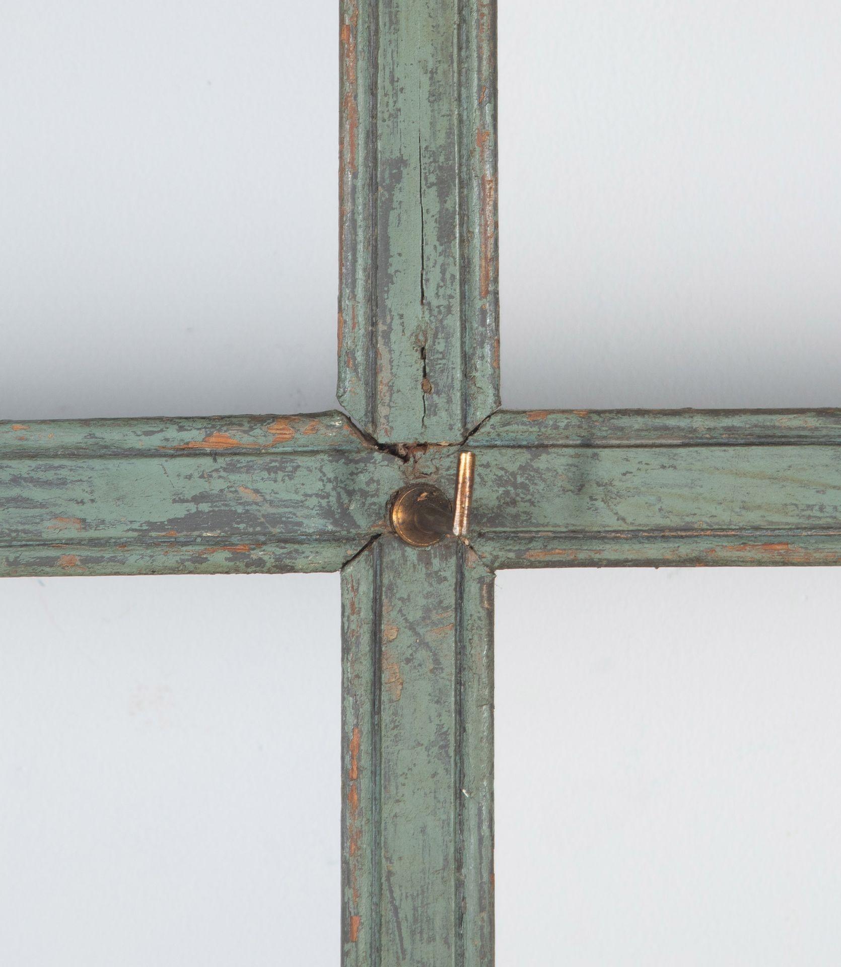 Early 19th Century Original Painted Wall Rack For Sale at 1stDibs