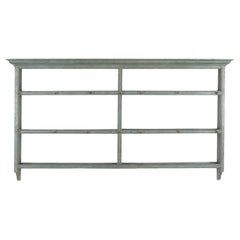 Early 19th Century Original Painted Wall Rack