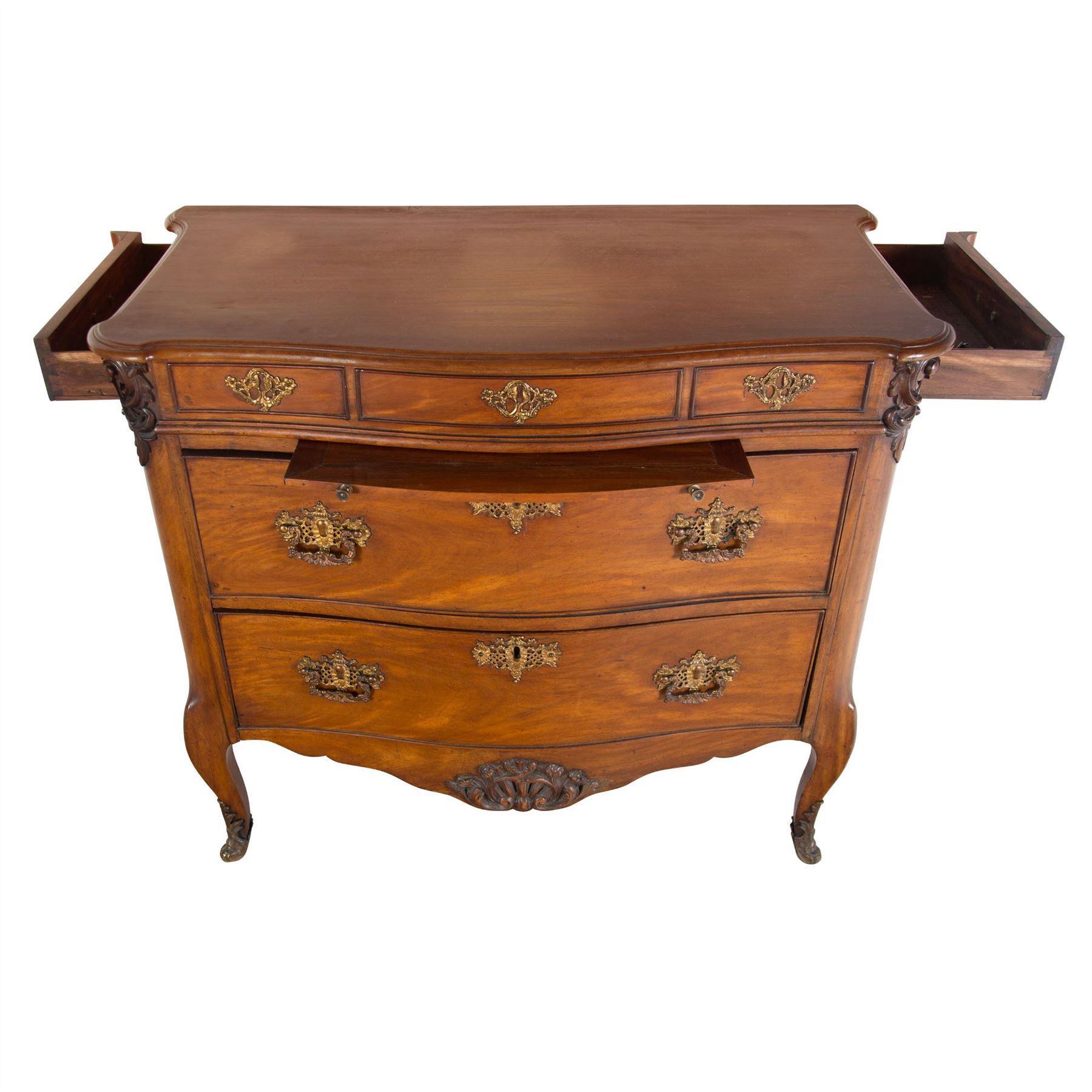 Dutch Early 19th Century Padouk Commode