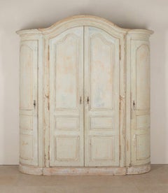 Early 19th Century Painted Armoire in Louis XV Style