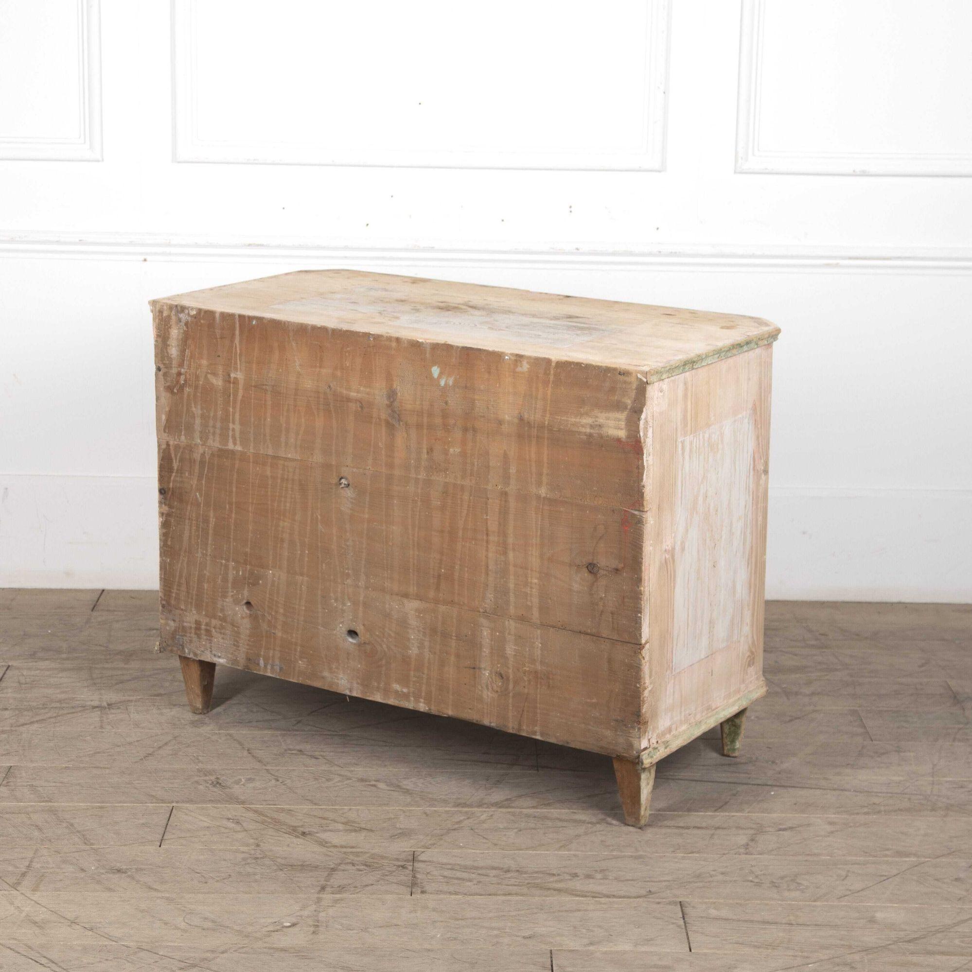 Early 19th Century Painted Commode 1