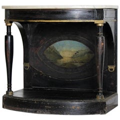 Early 19th Century Painted Danish Console Table
