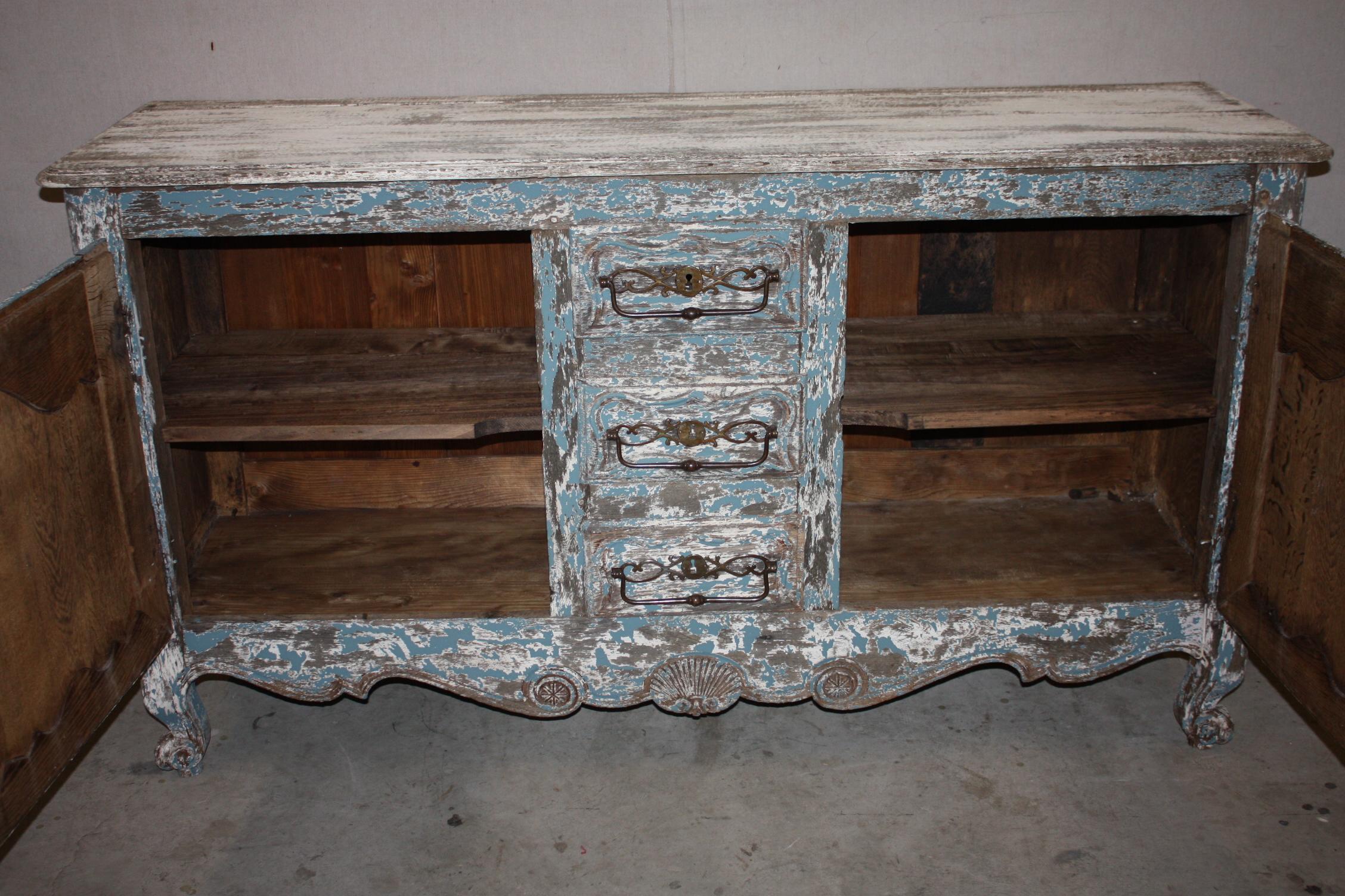 Early 19th Century Painted French Enfilade For Sale 4
