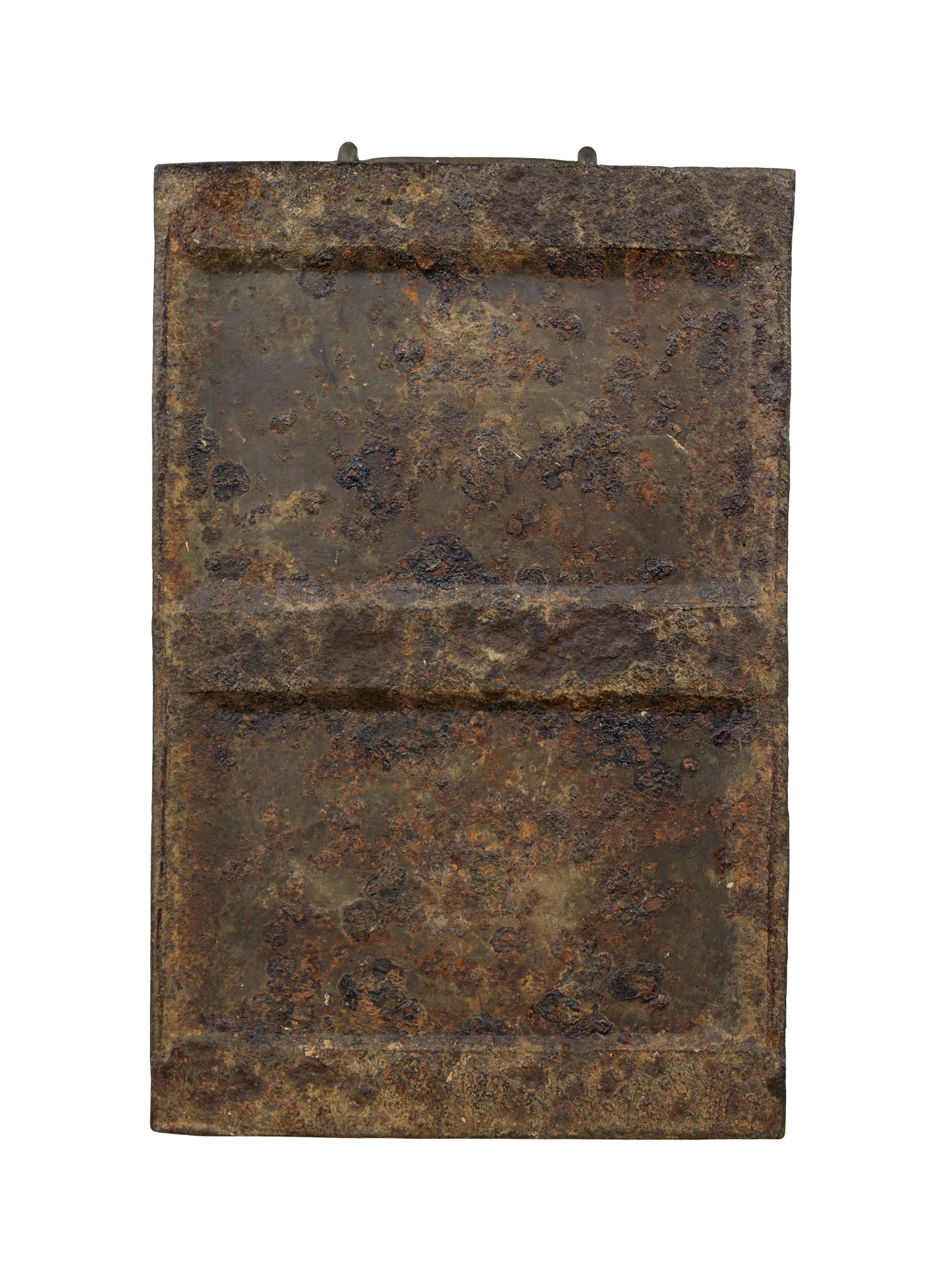 Cassaforte in ferro verniciato dell'inizio del XIX secolo In condizioni buone in vendita a Debenham, Suffolk