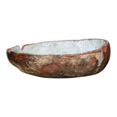 Early 19th Century Painted Swedish Root Bowl