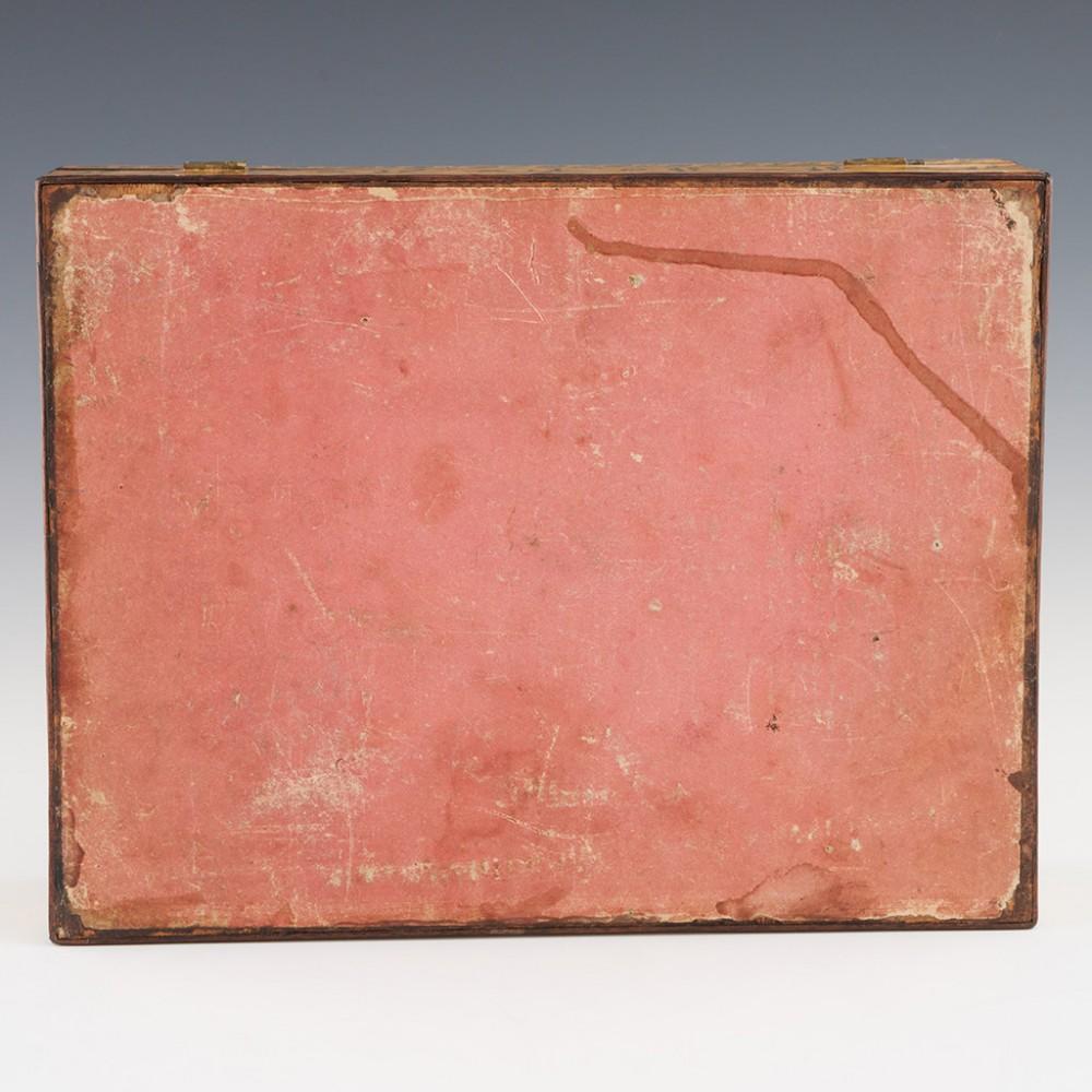 Caja de madera blanca pintada c1815 Madera en venta