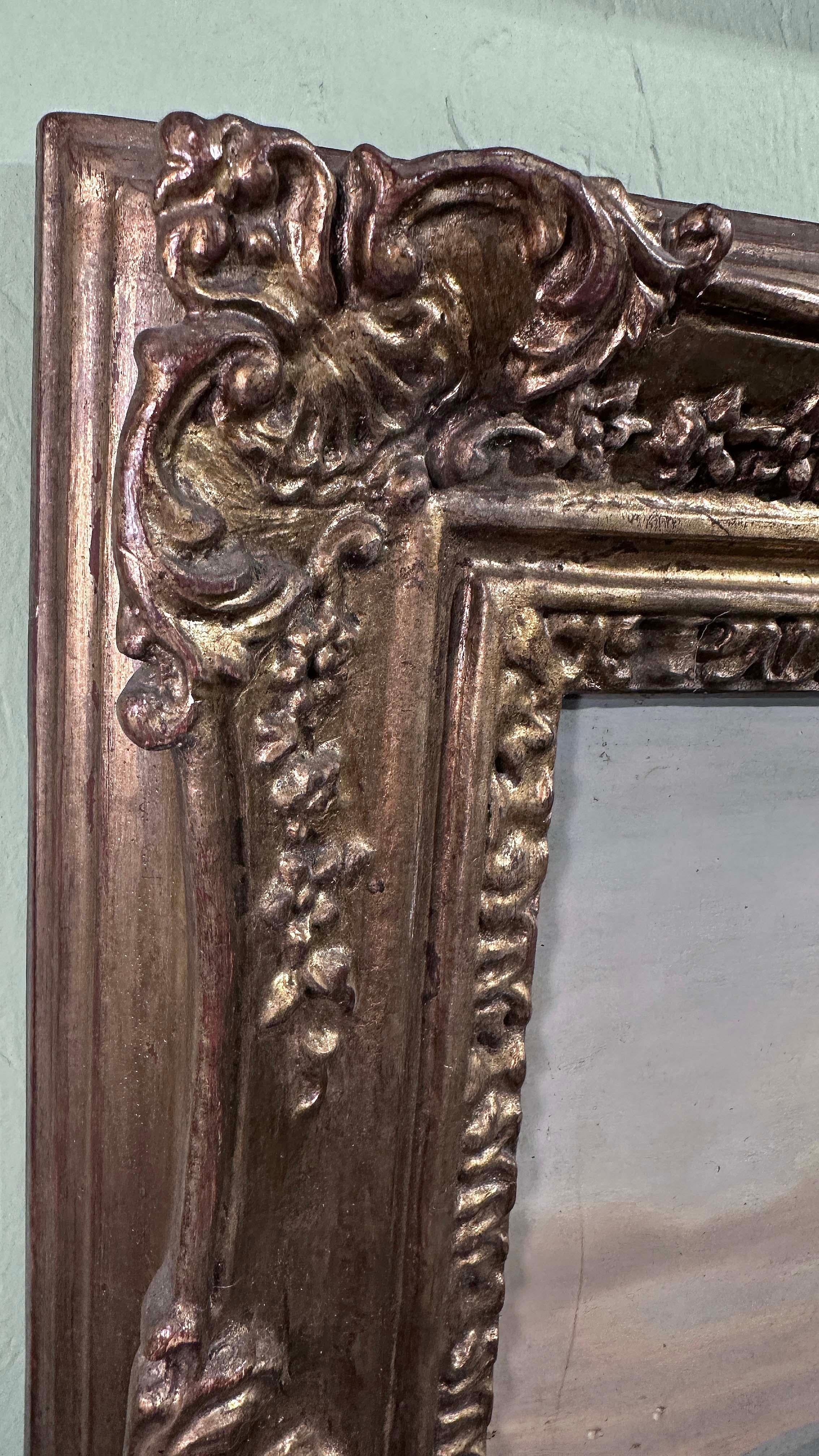 EARLY 19th CENTURY PAINTING WITH A COUNTRY SCENE (Blattgold) im Angebot