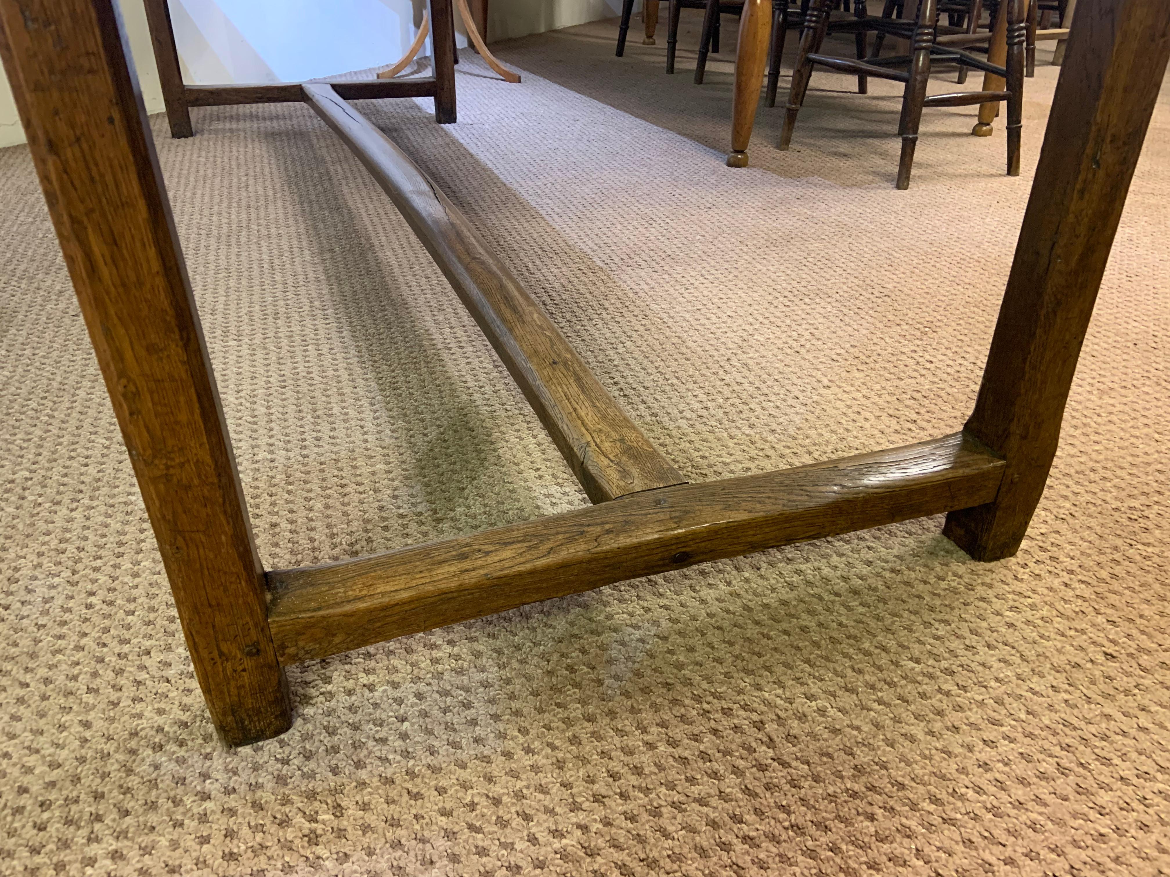 Early 19th Century Pale Cherry Farmhouse Table 1