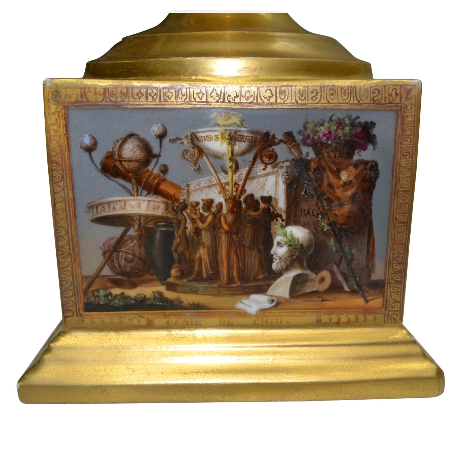 Urne en porcelaine de Paris du début du XIXe siècle en vente 9