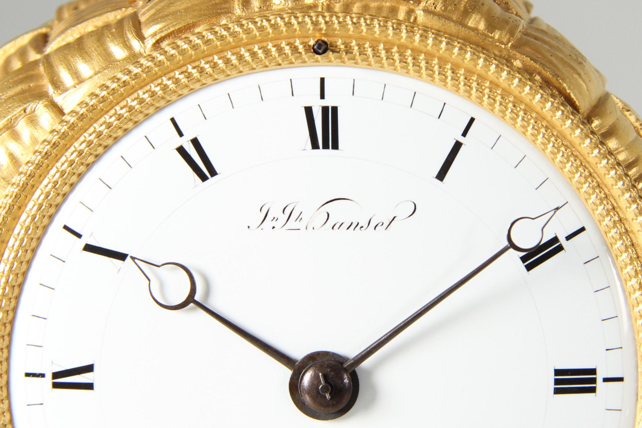 Early 19th Century Pendule Portefaix, Mantel Clock, Paris and Brussels, c. 1810 In Good Condition For Sale In Greven, DE