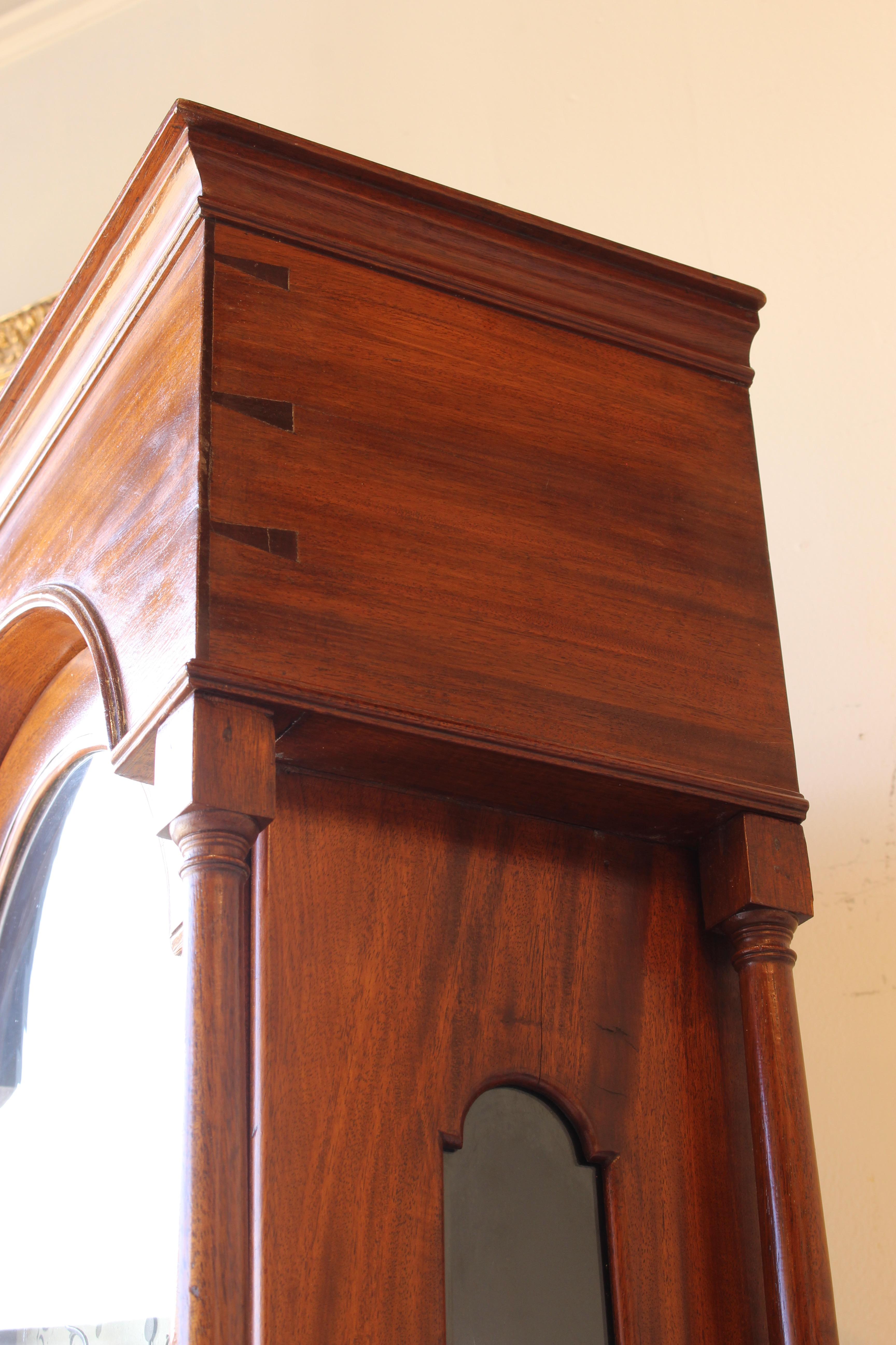 Early 19th Century Philadelphia Tall Case Clock 4