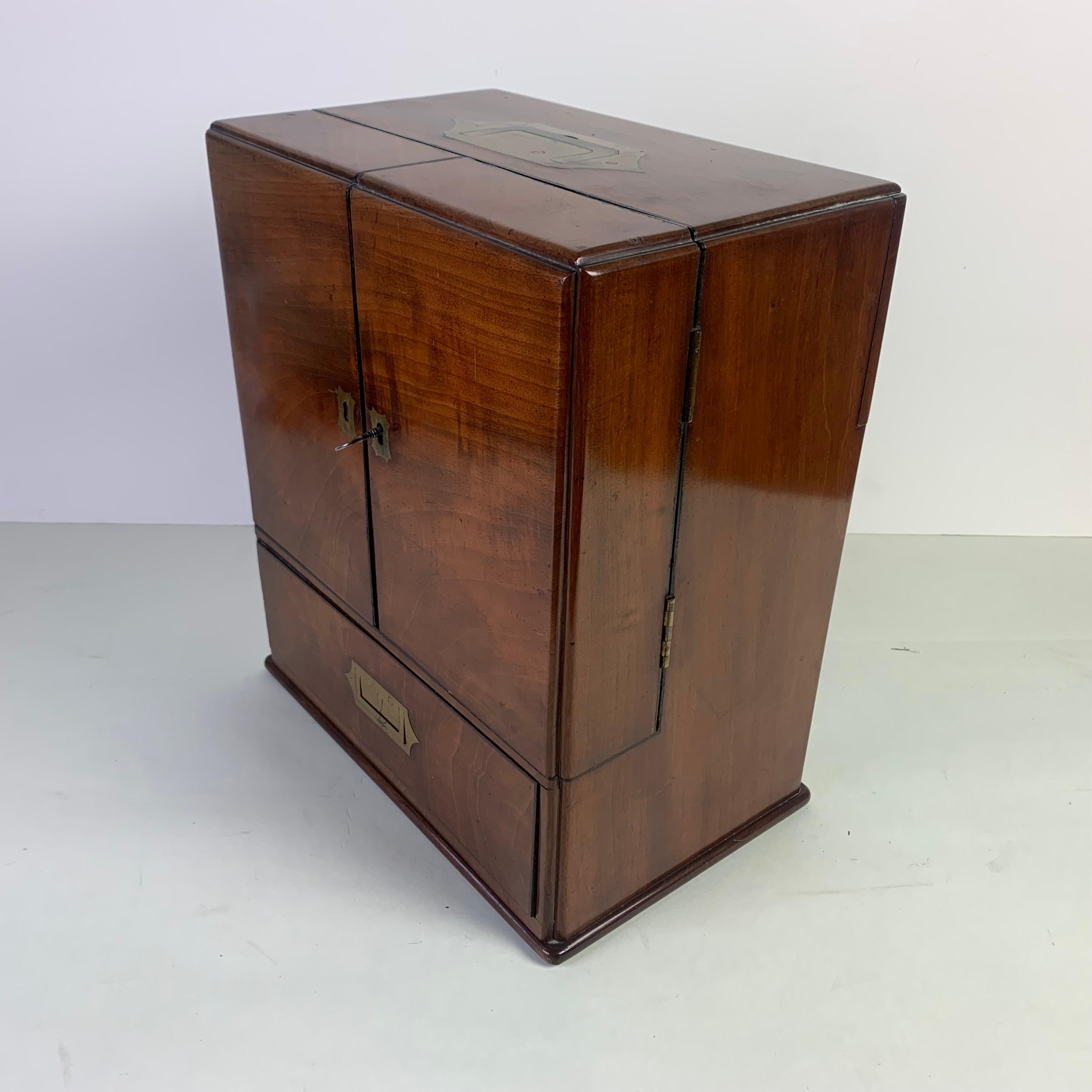 Mahogany Early 19th Century Physician's Apothecary/Medecine Box