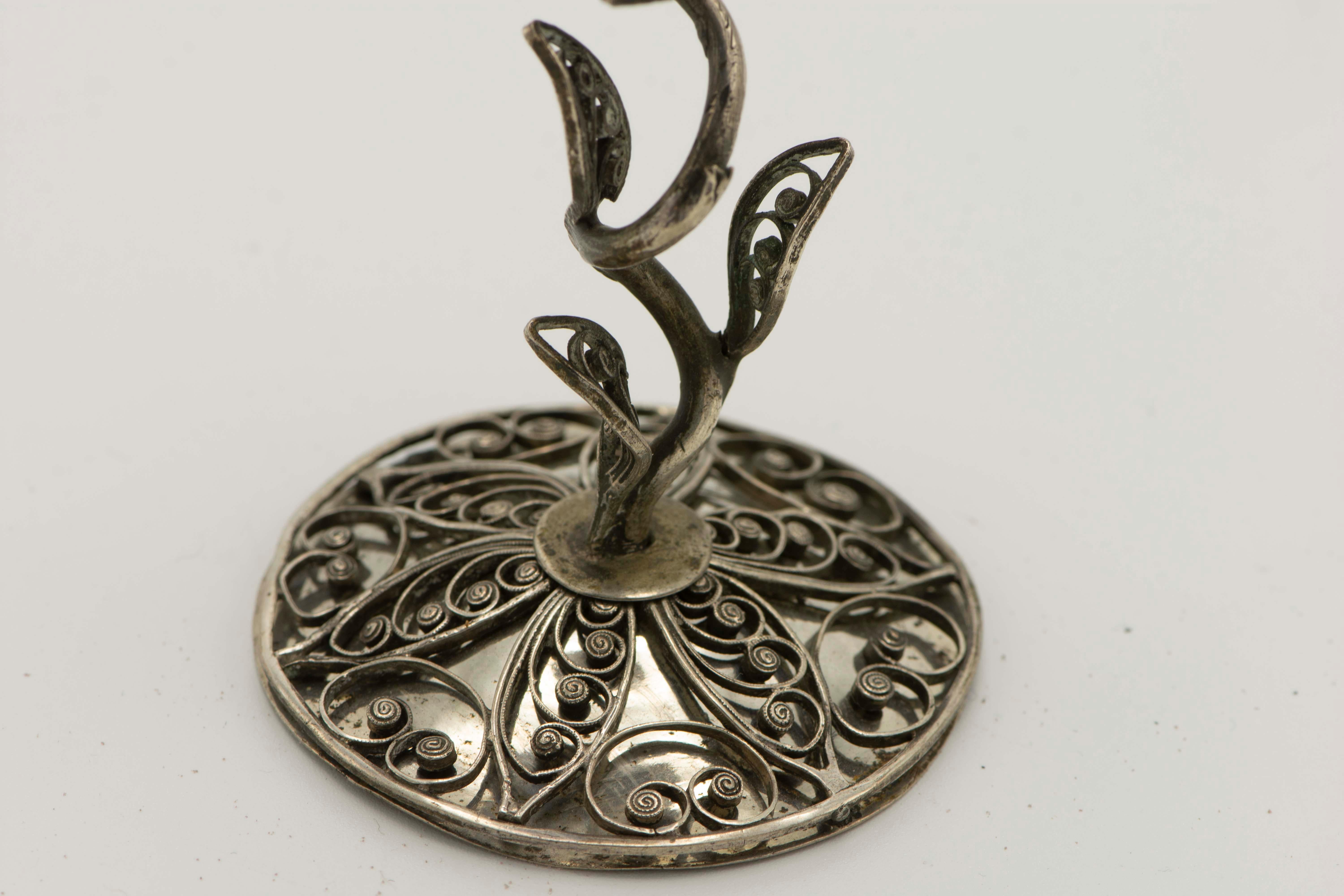 Hand-Crafted Early 19th Century Polish Silver Spice Container