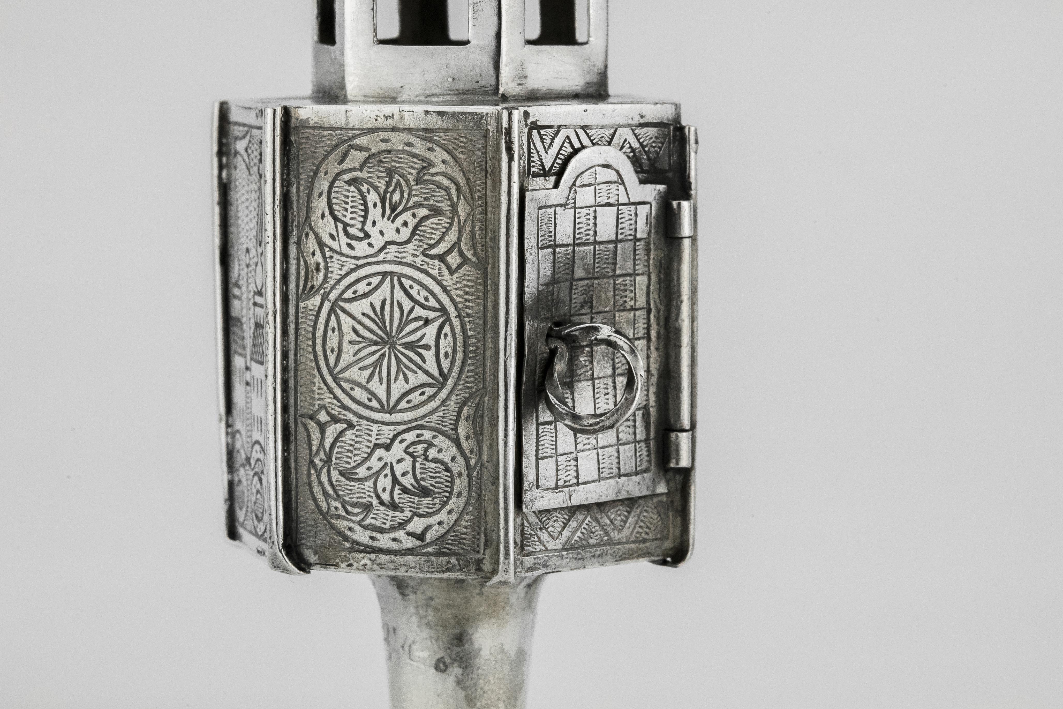 Early 19th Century Polish Silver Spice Tower 3