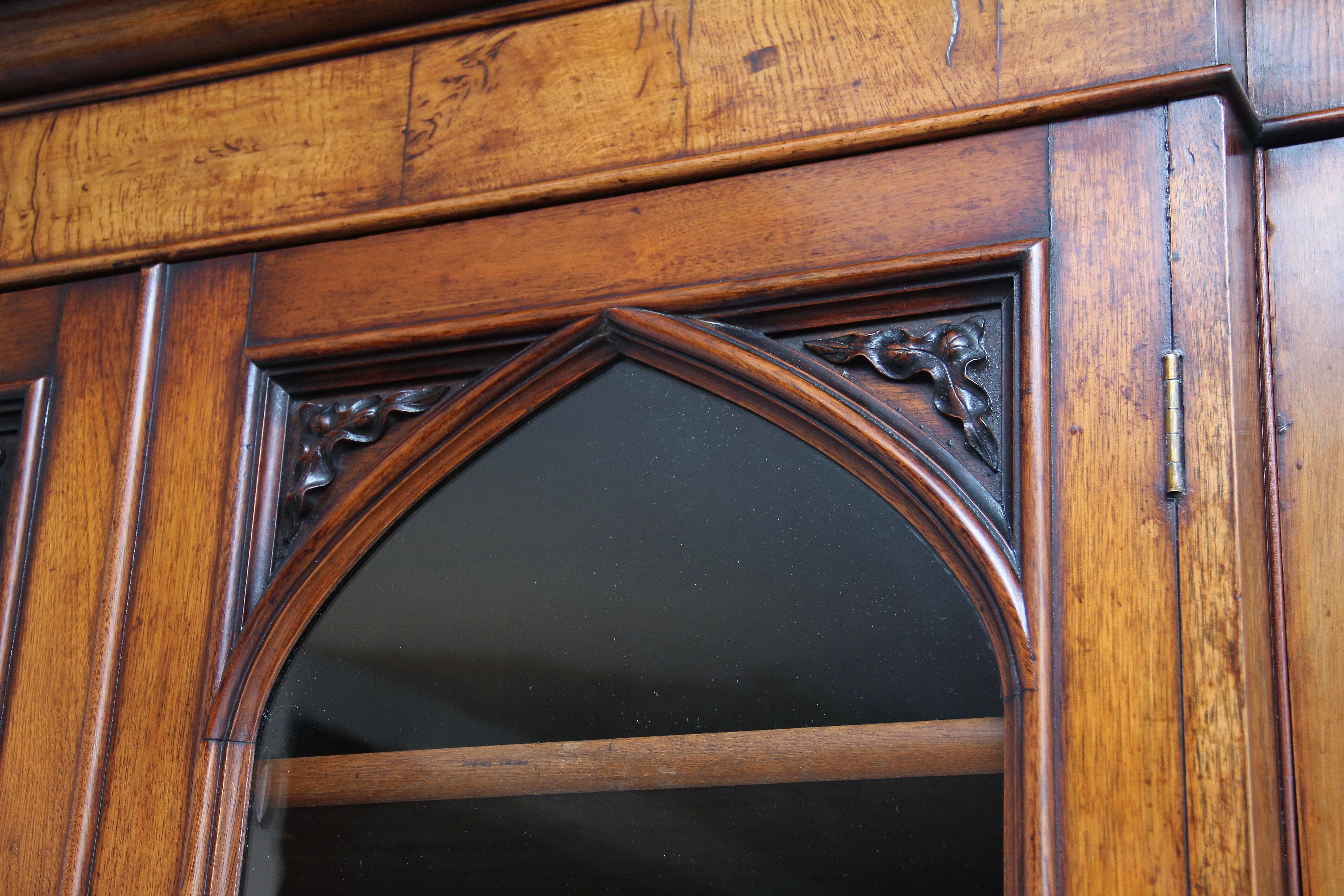 Early 19th Century Pollard Oak Bookcase 4