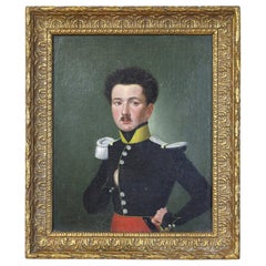 Early 19th Century Portrait of a French Officer