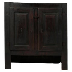 Early 19th Century Portuguese Farmhouse Wabi Sabi Cupboard