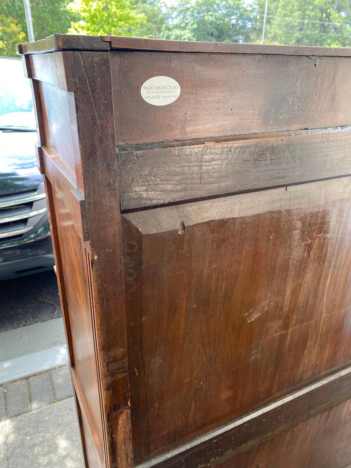 Early 19th Century 'Poss. Earlier' French Louis XVI Secretaire Abattant 16