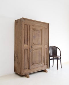 Early 19th Century Primitive Oak Cupboard