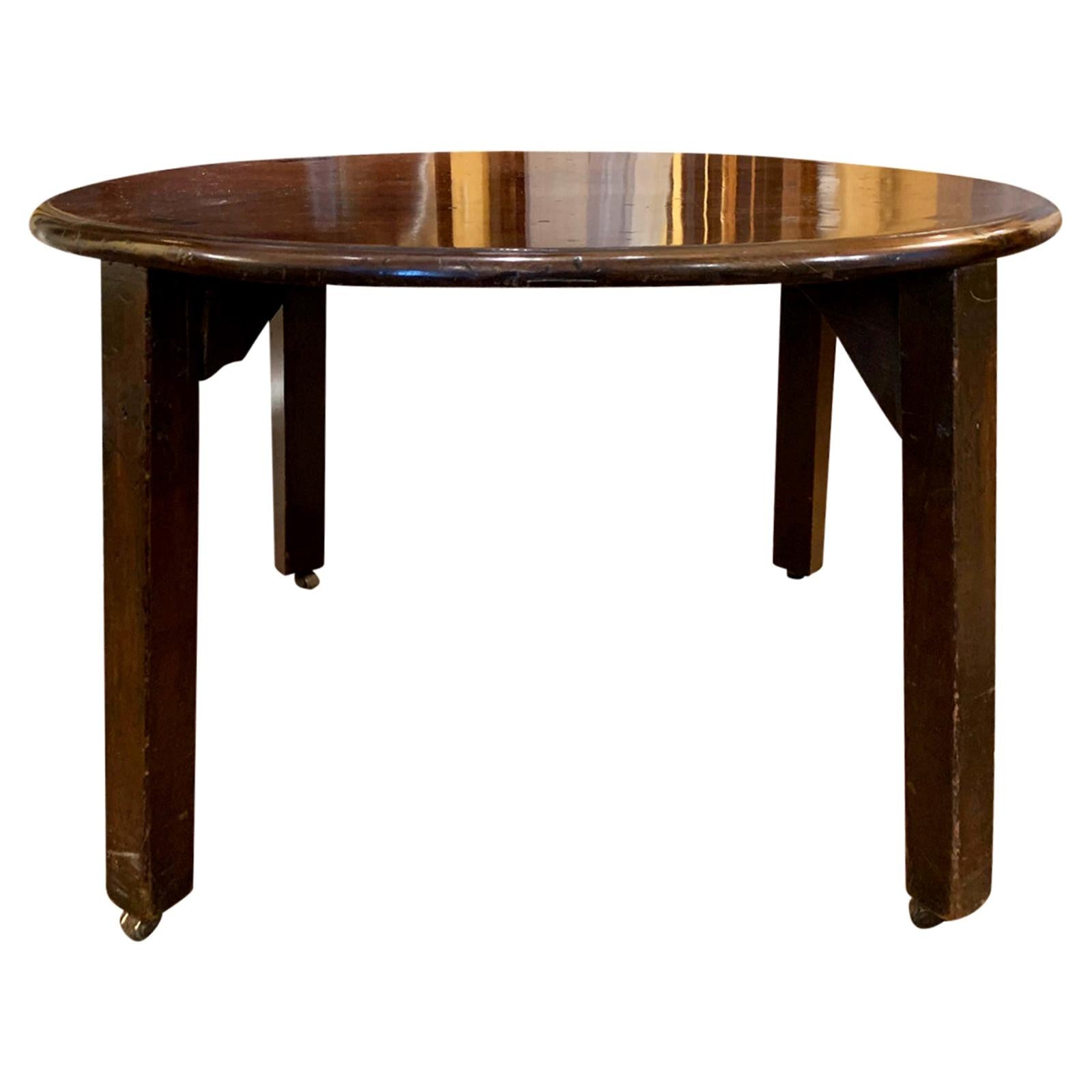 Early 19th Century Provincial English Oval Coffee Table For Sale