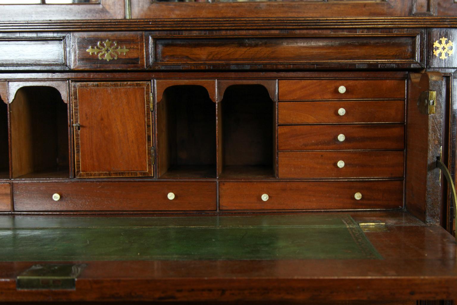 Early 19th Century Regency Breakfront Bookcase 1