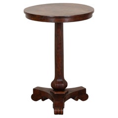 Early 19th Century Regency Burr Yew Occasional Table